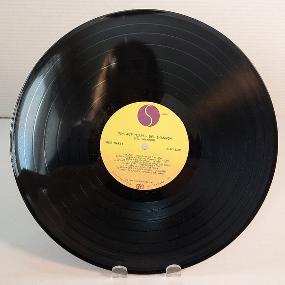 Del Shannon ~ The Vintage Years (Vinyl LP, 1975) - Picture 4 of 6